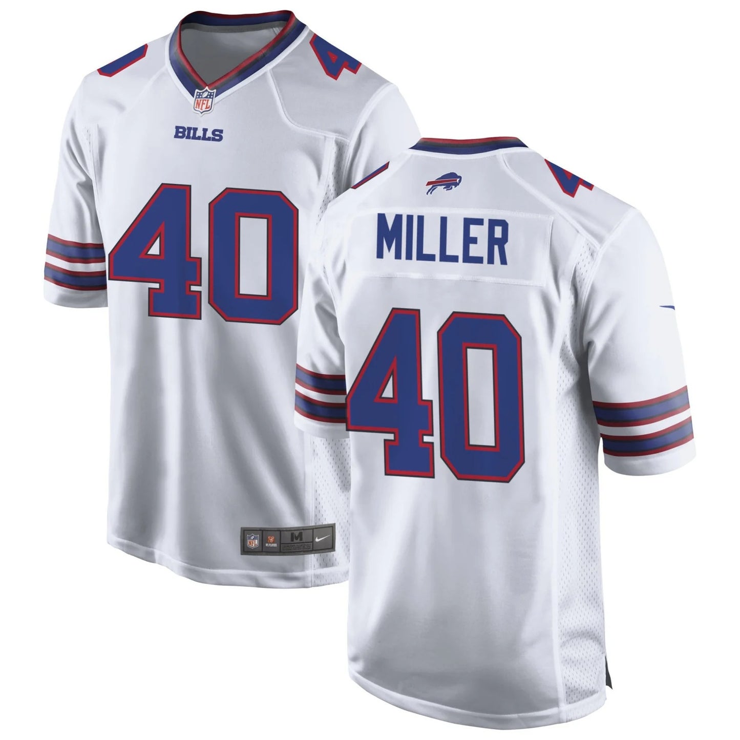 Von Miller Buffalo Bills Nike Game Player Jersey - White