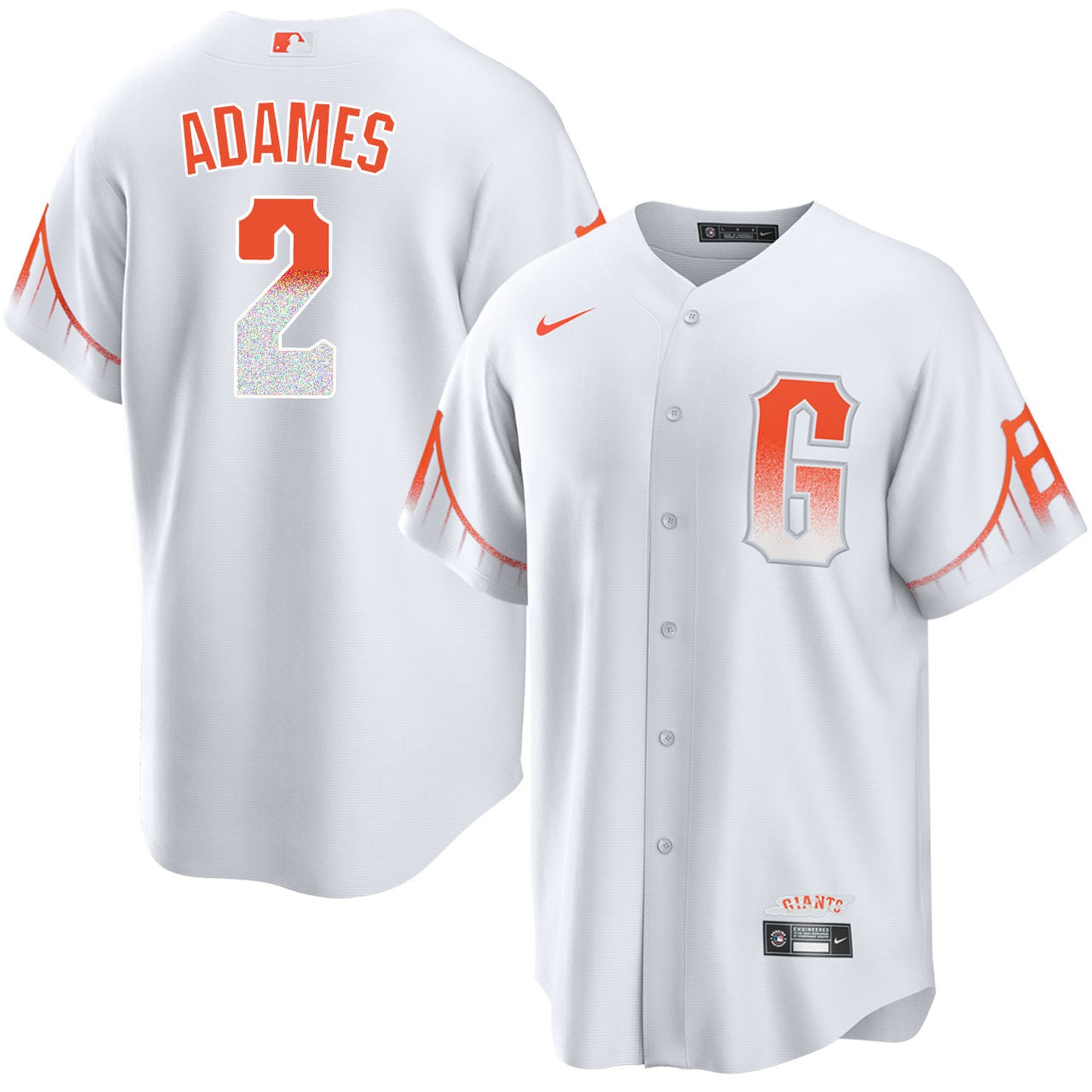 Willy Adames San Francisco Giants Nike City Connect Limited Player Jersey - White