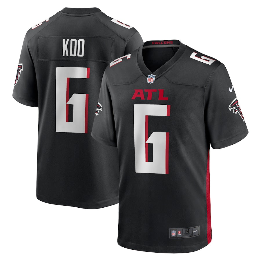 Younghoe Koo Atlanta Falcons Nike Game Player Jersey - Black