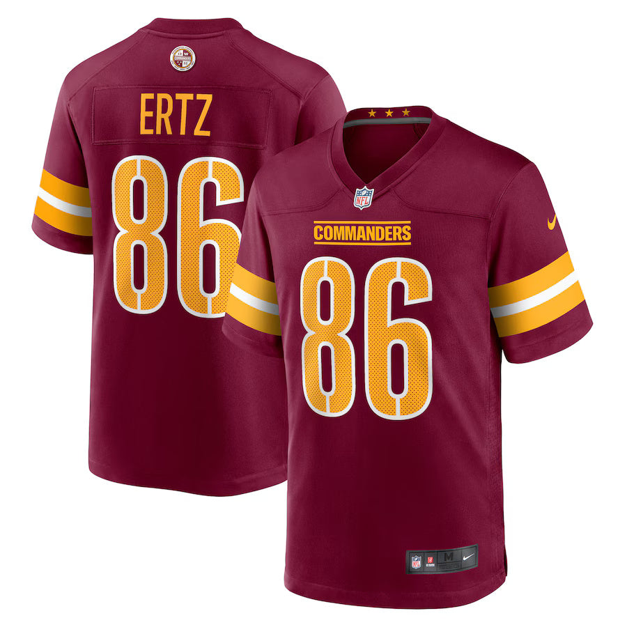 Zach Ertz Washington Commanders Nike Game Player Jersey - Burgundy