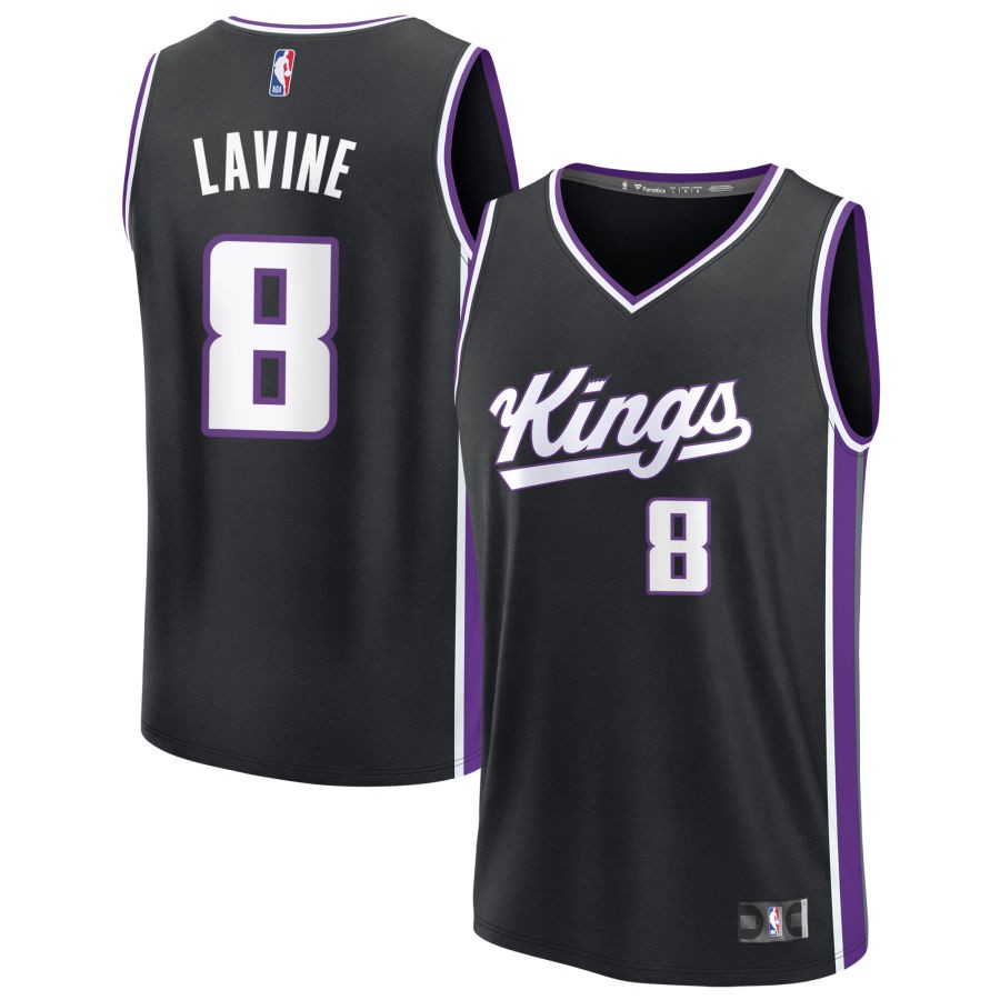 Zach LaVine Sacramento Kings Nike Swingman Icon Jersey - Black
