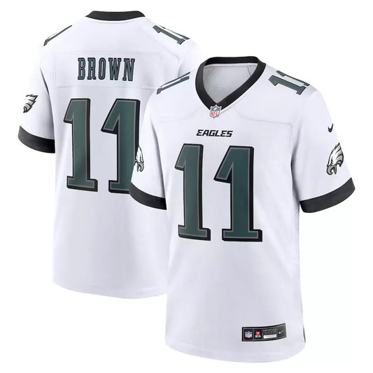 A.J. Brown Philadelphia Eagles Nike Game Player Jersey - White