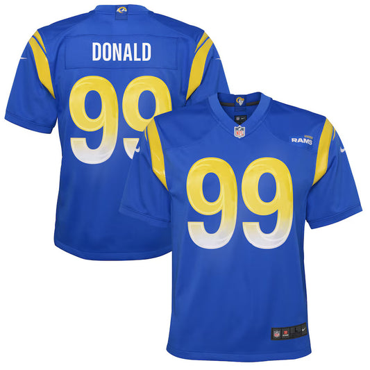 Aaron Donald Los Angeles Rams Throwback Player Jersey - Royal