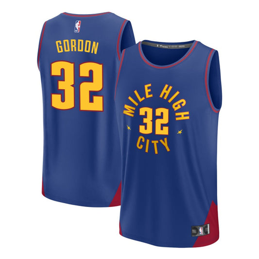 Aaron Gordon Denver Nuggets Nike Swingman Statement Jersey - Blue