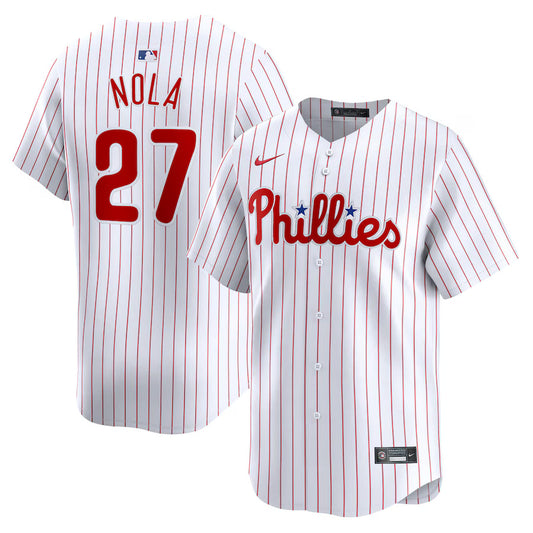 Aaron Nola Philadelphia Phillies Nike Home Replica Player Jersey - White