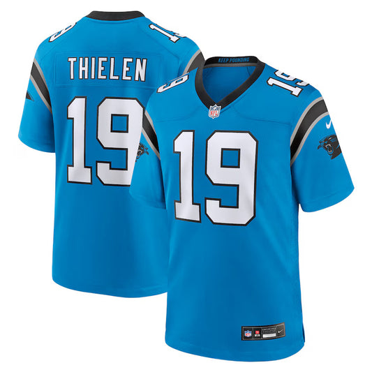 Adam Thielen Carolina Panthers Nike Alternate Game Player Jersey - Blue