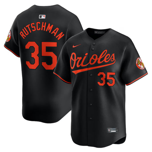 Adley Rutschman Baltimore Orioles Nike Alternate Limited Player Jersey - Black