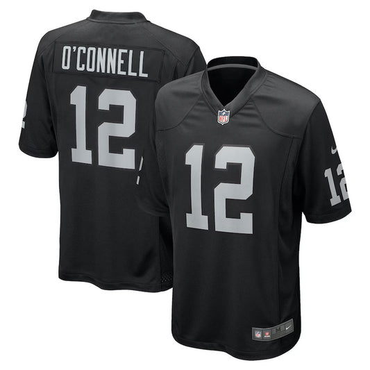 Aidan O'Connell Las Vegas Raiders Nike Game Player Jersey - Black