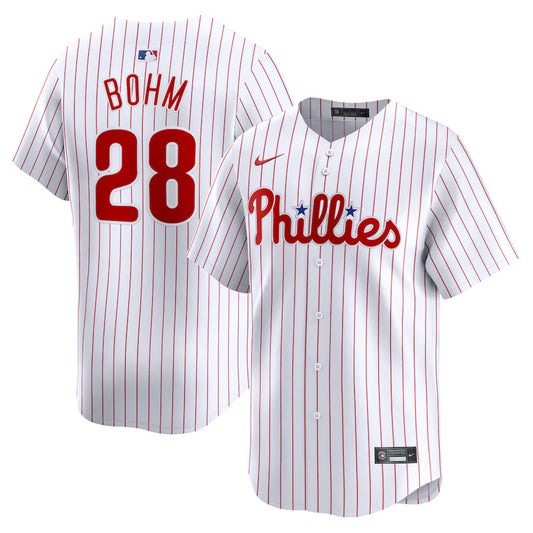 Alec Bohm Philadelphia Phillies Nike Home Replica Player Jersey - White