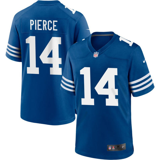 Alec Pierce Indianapolis Colts Nike Alternate Game Player Jersey - Royal