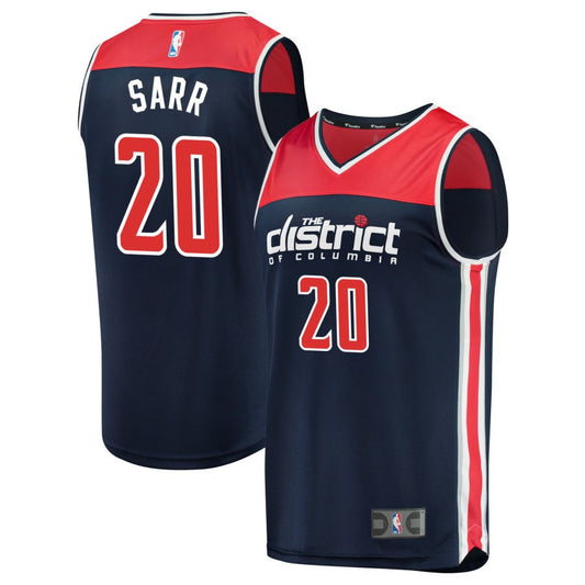 Alex Sarr Washington Wizards Nike Swingman Statement Jersey - Navy