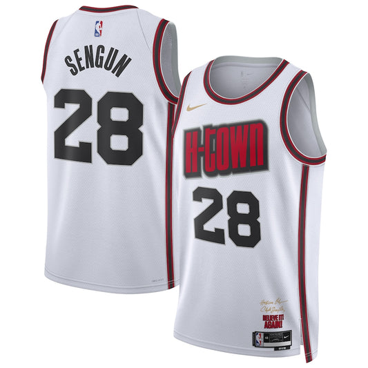 Alperen Sengun Houston Rockets Nike Swingman 2024/2025 Nike Swingman City Jersey - White