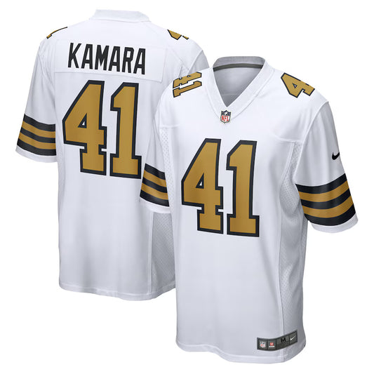 Alvin Kamara New Orleans Saints Nike Alternate Game Player Jersey - White