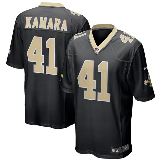 Alvin Kamara New Orleans Saints Nike Game Player Jersey - Black