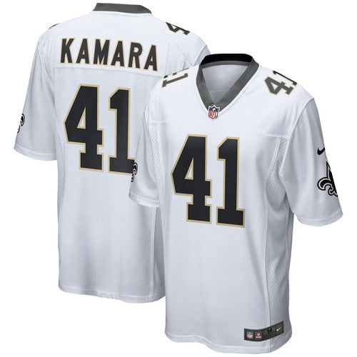 Alvin Kamara New Orleans Saints Nike Game Player Jersey - White
