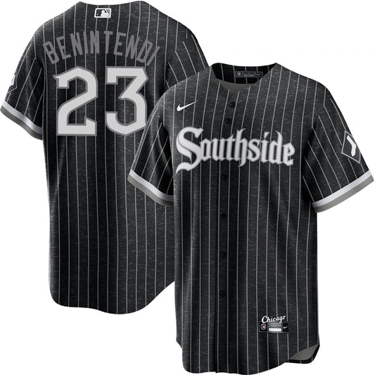 Andrew Benintendi Chicago White Sox Nike City Connect Limited Player Jersey - Black