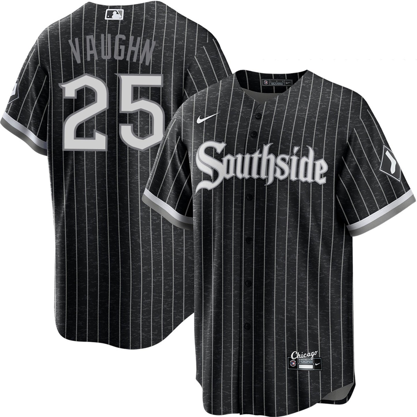 Andrew Vaughn Chicago White Sox Nike City Connect Limited Player Jersey - Black