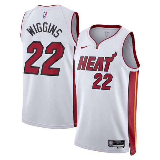 Andrew Wiggins Miami Heat Nike Swingman Association Jersey - White