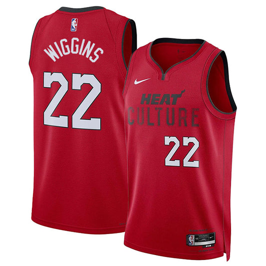 Andrew Wiggins Miami Heat 2024/2025 Nike Swingman City Jersey - Red