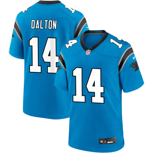 Andy Dalton Carolina Panthers Nike Alternate Game Player Jersey - Blue