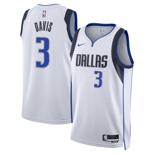 Anthony Davis Dallas Mavericks Nike Swingman Association Jersey - White