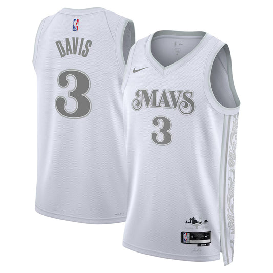 Anthony Davis Dallas Mavericks 2024/2025 Nike Swingman City Jersey - White