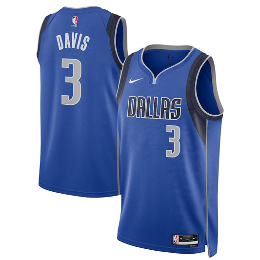 Anthony Davis Dallas Mavericks Nike Swingman Icon Jersey - Blue