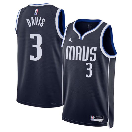 Anthony Davis Dallas Mavericks Nike Swingman Statement Jersey - Navy