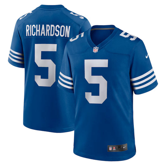 Anthony Richardson Indianapolis Colts Nike Alternate Game Player Jersey - Royal