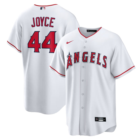 Ben Joyce Los Angeles Angels Nike Home Replica Player Jersey - White