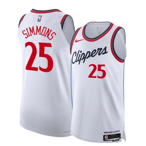 Ben Simmons LA Clippers Nike Swingman Association Jersey - White
