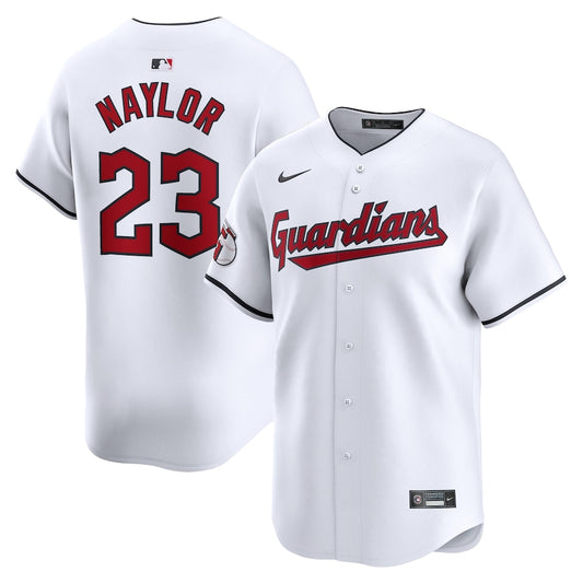 Bo Naylor Cleveland Guardians Nike Home Replica Player Jersey - White