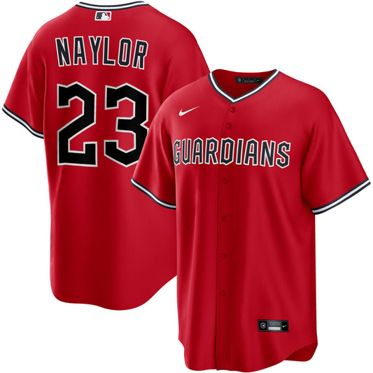 Bo Naylor Cleveland Guardians Nike Alternate Limited Player Jersey - Red