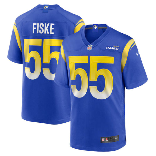 Braden Fiske Los Angeles Rams Nike Game Player Jersey - Royal