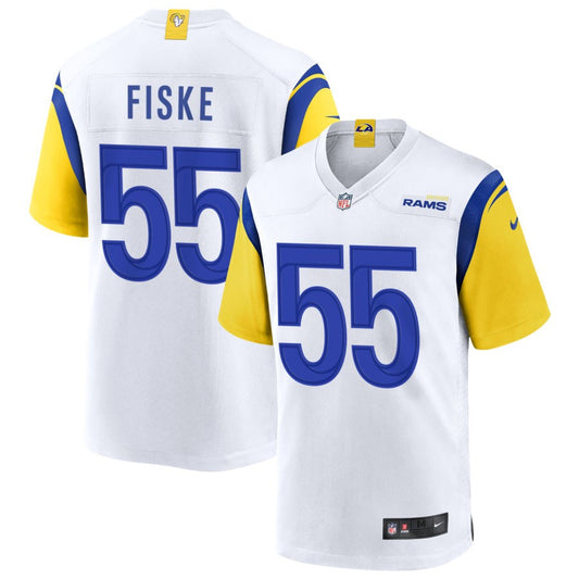 Braden Fiske Los Angeles Rams Nike Game Player Jersey - White