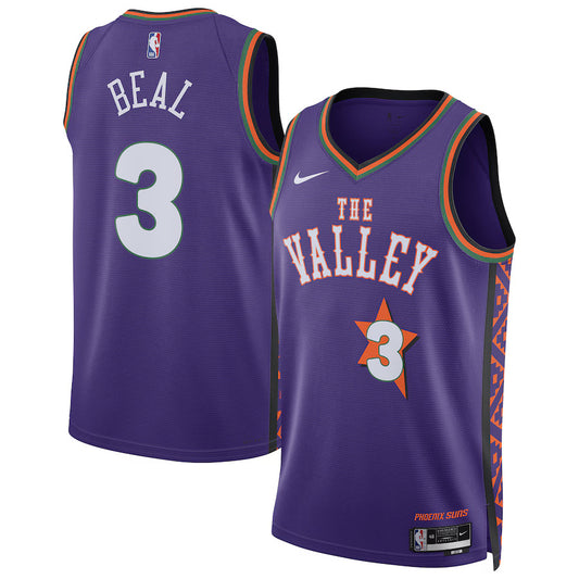 Bradley Beal Phoenix Suns 2024/2025 Nike Swingman City Jersey - Purple