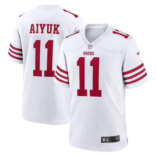 Brandon Aiyuk San Francisco 49ers Nike Game Player Jersey - White