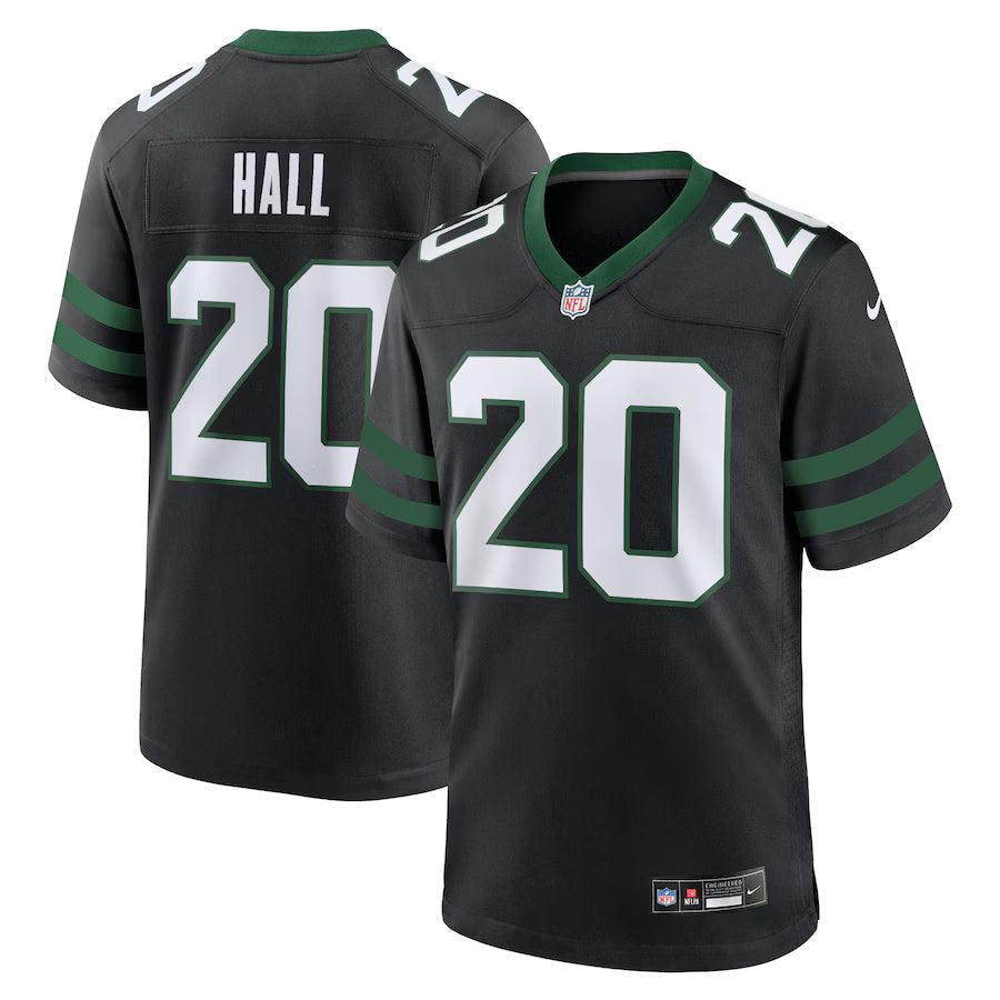 Breece Hall New York Jets Nike Alternate Game Player Jersey - Legacy Black