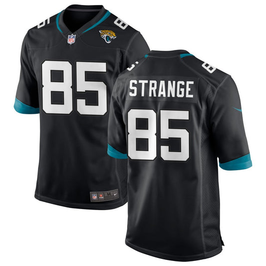 Brenton Strange Jacksonville Jaguars Nike Alternate Game Player Jersey - Black