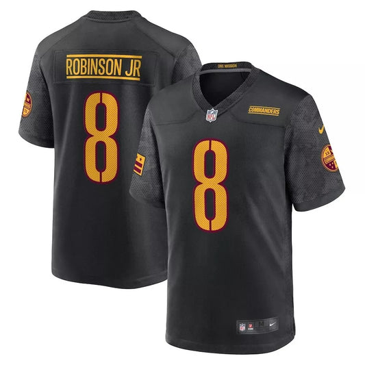 Brian Robinson Jr. Washington Commanders Nike Alternate Game Player Jersey - Black