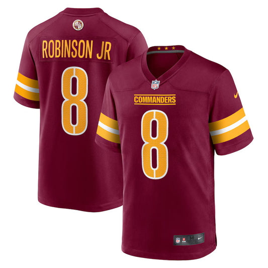 Brian Robinson Jr. Washington Commanders Nike Game Player Jersey - Burgundy