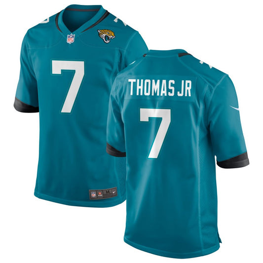 Brian Thomas Jr. Jacksonville Jaguars Nike Game Player Jersey - Teal