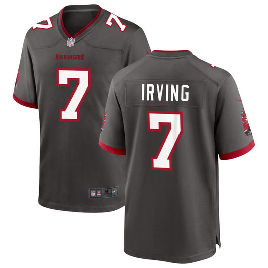 Bucky Irving Tampa Bay Buccaneers Nike Alternate Game Player Jersey - Pewter