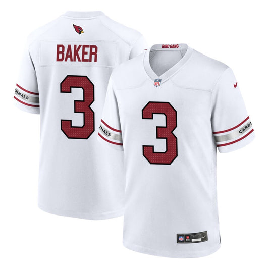 Budda Baker Arizona Cardinals Nike Game Player Jersey - White