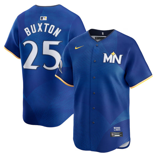 Byron Buxton Minnesota Twins 2024 Nike City Connect Limited Player Jersey - Royal