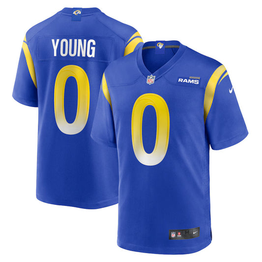 Byron Young Los Angeles Rams Nike Game Player Jersey - Royal