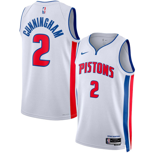 Cade Cunningham Detroit Pistons Nike Swingman Association Jersey - White