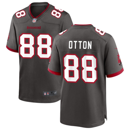 Cade Otton Tampa Bay Buccaneers Nike Alternate Game Player Jersey - Pewter
