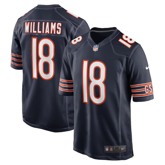 Caleb Williams Chicago Bears Nike Game Player Jersey - Navy