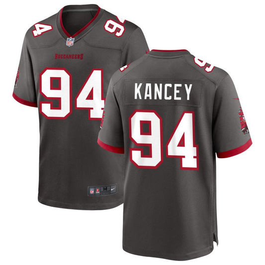 Calijah Kancey Tampa Bay Buccaneers Nike Alternate Game Player Jersey - Pewter